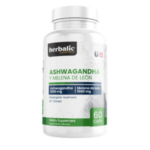 Ashwagandha y Melena de León - nenolab - front